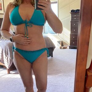 Teal Bikini Two-Piece Swimsuit